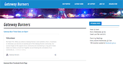 Desktop Screenshot of gatewayburners.org