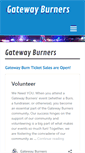 Mobile Screenshot of gatewayburners.org